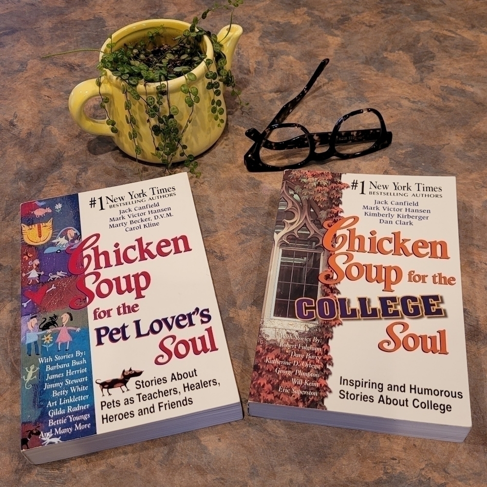 CHICKEN SOUP FOR THE SOUL, Lot of 2 Books